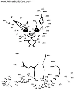 Puppy dot-to-dot