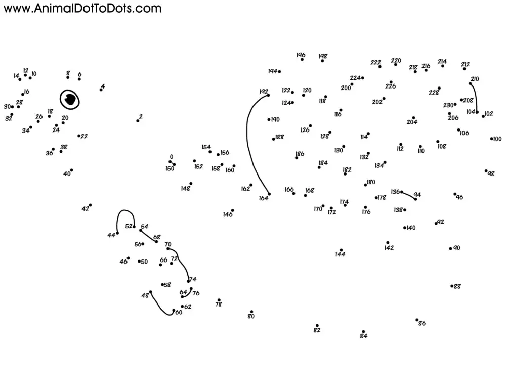 Skip Counting By Twos Free Printable Animal Dot To Dot Worksheets